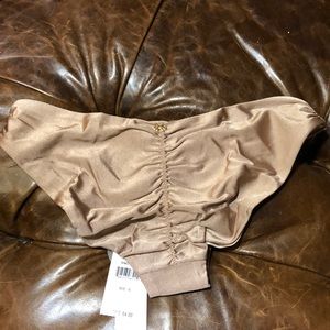 NWT PILYQ Sandstone Bikini Bottoms.
